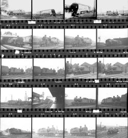 Approximately 120, 35mm negatives. Includes Nine Elms, Willesden, Old Oak, Bow and Plaistow etc