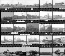 Approximately 120, 35mm negatives. Includes M&GN, Kings Lynn, Melton Constable, Spalding, Grimsby