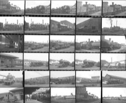 Approximately 81, 35mm negatives. Includes Crewe, Alsager and Springs Bank taken in August 1953.