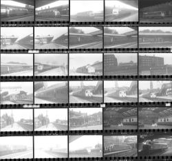 Approximately 105, 35mm negatives. Includes Oxford, Reading, Preston, Derby and Carlisle etc taken