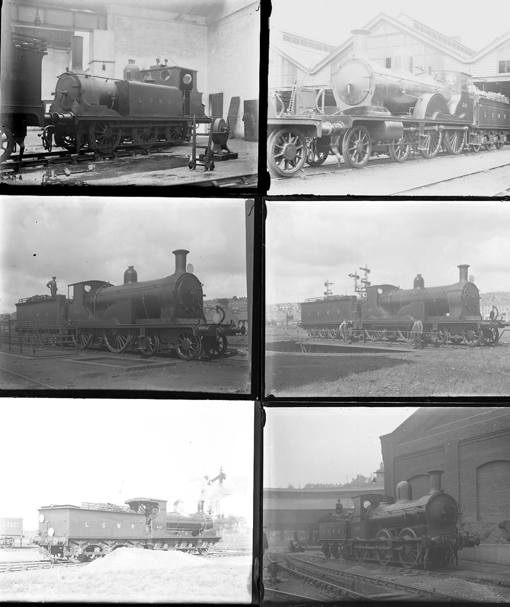 Approximately 50 large format, mainly glass, some non-glass negatives. All are LSWR taken in 1923/