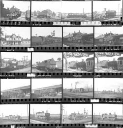 Approximately 86, 35mm negatives. Includes Worcester, Kidderminster, Stourbridge, Paddington and