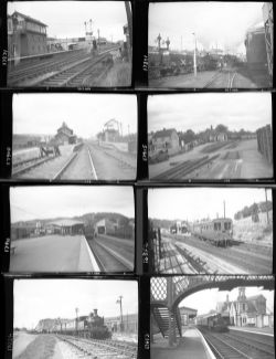 Approximately 49, medium format negatives. Includes stations and some locomotives at Plymstock,