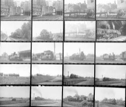 Approximately 62, 35mm negatives. Includes New St, Blackwell and Bromsgrove etc taken in 1950.