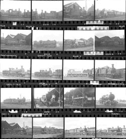 Approximately 120, 35mm negatives. Includes Eastleigh and Fratton taken in 1948. Negative numbers