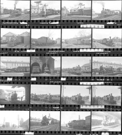Approximately 105, 35mm negatives. Irish to include Inchicore, Broadstone and Mullingar etc taken in