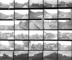 Approximately 90, 35mm negatives. Includes Gloucester, Monmouth, Pontypool Road and Neath etc