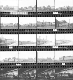 Approximately 75, 35mm negatives. Includes Eastleigh, Clapham Jct etc taken in 1949. Negative