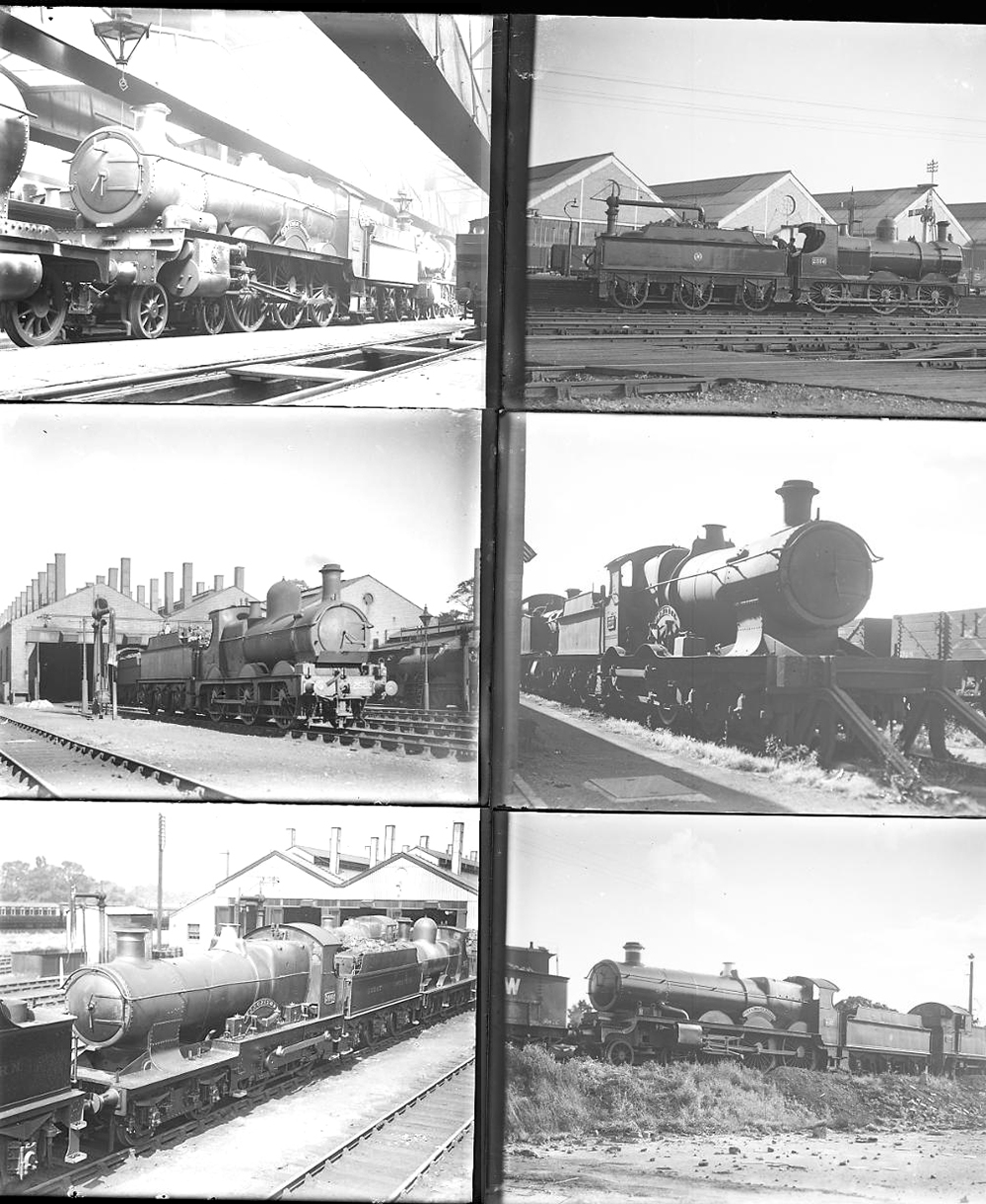 Qty 51 large format glass negatives. Includes qty 35 GWR and qty 16 Met Rly taken in 1936. - Image 2 of 2