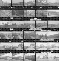 Approximately 64, 35mm negatives. Includes Mansfield, Kirkby-in-Ashfield, Hasland, Chesterfield