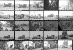 Approximately 74, 35mm negatives. Includes Penrhyn Quarry taken on 11 August 1953. Negative