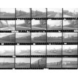 Approximately 100, 35mm negatives. Includes Crewe, Stafford, Glasgow and Stirling etc taken in