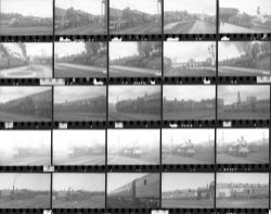 Approximately 100, 35mm negatives. Includes Crewe, Stafford, Glasgow and Stirling etc taken in