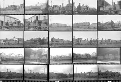 Approximately 110, 35mm negatives. Includes Nine Elms, Eastleigh, Willesden and Watford etc taken in