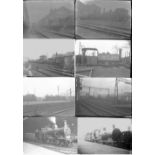 Approximately 53 medium format negatives. A mix of LBSCR, LSWR and Midland taken in 1920. Of