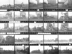 Approximately 140, 35mm negatives. Includes Kittybrewster, Aberdeen Harbour, Inverurie, Perth, and