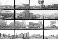 Approximately 100, 35mm negatives. Includes Bletchley, Saltley and Monument Lane etc taken in