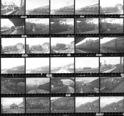 Approximately 74, 35mm negatives. Includes Chorley, Warrington, Carnforth, Machynlleth and Borth etc