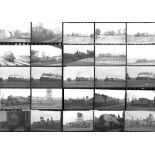 Approximately 100, 35mm negatives. Includes Cromford, Breadsall Crossing, Derby and Willesden etc