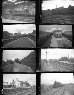 Approximately 49, medium format negatives. Scotland to include some coaches at Haymarket, Banff,