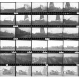 Approximately 110, 35mm negatives. Includes Kings Cross, Stratford, Belvedere, Erith and Gravesend