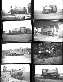Approximately 10, medium format negatives. Includes Industrials at Chattendon & Upnor Rly and