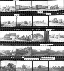 Approximately 127, 35mm negatives. Includes Mid Suffolk Light Rly, Ipswich, Norwich and Yarmouth etc