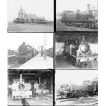 Approximately 52 large format, mainly glass, some non-glass negatives. A mixture of LBSCR, SR and