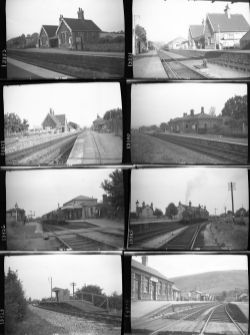Approximately 56, medium format negatives. Includes mostly Stations at Axbridge, Malmesbury,