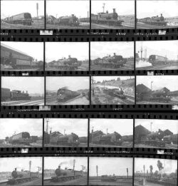 Approximately 100, 35mm negatives. Includes Nine Elms and Salisbury taken in 1949. Negative