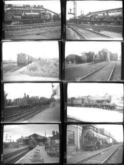 Approximately 43, medium format negatives. Includes Liverpool St, Stratford, Wisbech, Kings Lynn,