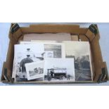 A Lot containing a collection of Railway PHOTGRAPHS to include engine photos and other railway