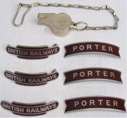 A collection of 6 x BR Western Region cap badges in excellent condition to include fish tail