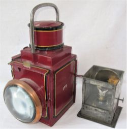 BR(M) Loco HEADLAMP complete with correct vessel and complete with removable filter aspect.