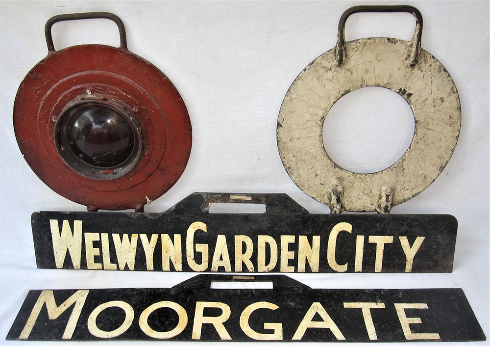 A lot containing a small collection of loco items to include a pair of possibly GER head and tail