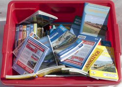 A collection of Modern traction Locomotive Pocket books, ABC's and a few DVD's