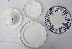 Railway tableware. 4 x pieces of LNER table ware together with a North British Railway dinner