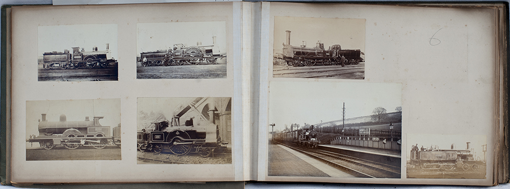 A comprehensive PHOTOGRAPH ALBUM dating from the 19th century of original photographs of early