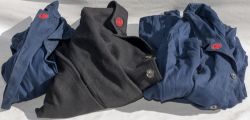 4 x pieces of GWR uniform. The black jacket marked inside issued to GWR employee at Bristol with red