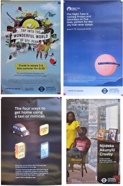 A collection of 8 x London Transport Posters to include 2 x security posters, SEE IT. SAY IT, SORTED