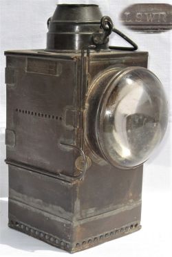 LSWR Welsh patent Signal Lamp Interior. Clearly stamped LSWR on one side, in good condition and