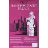 Poster BR(S) HAMPTON COURT PALACE by R. Lander. Double Royal 25in x 40in. In very good condition