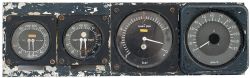 British Railways Class 87 Instrument Panel marked on the back 87009 Replaced 2009. Complete with all