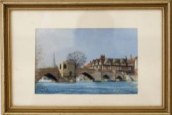 Original artwork for British Railways Eastern Region Publicity Department, St Ives Cambridge by