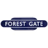 Totem BR(E) HF FOREST GATE from the former Great Eastern Railway station between Stratford and