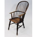 An ash Windsor chair