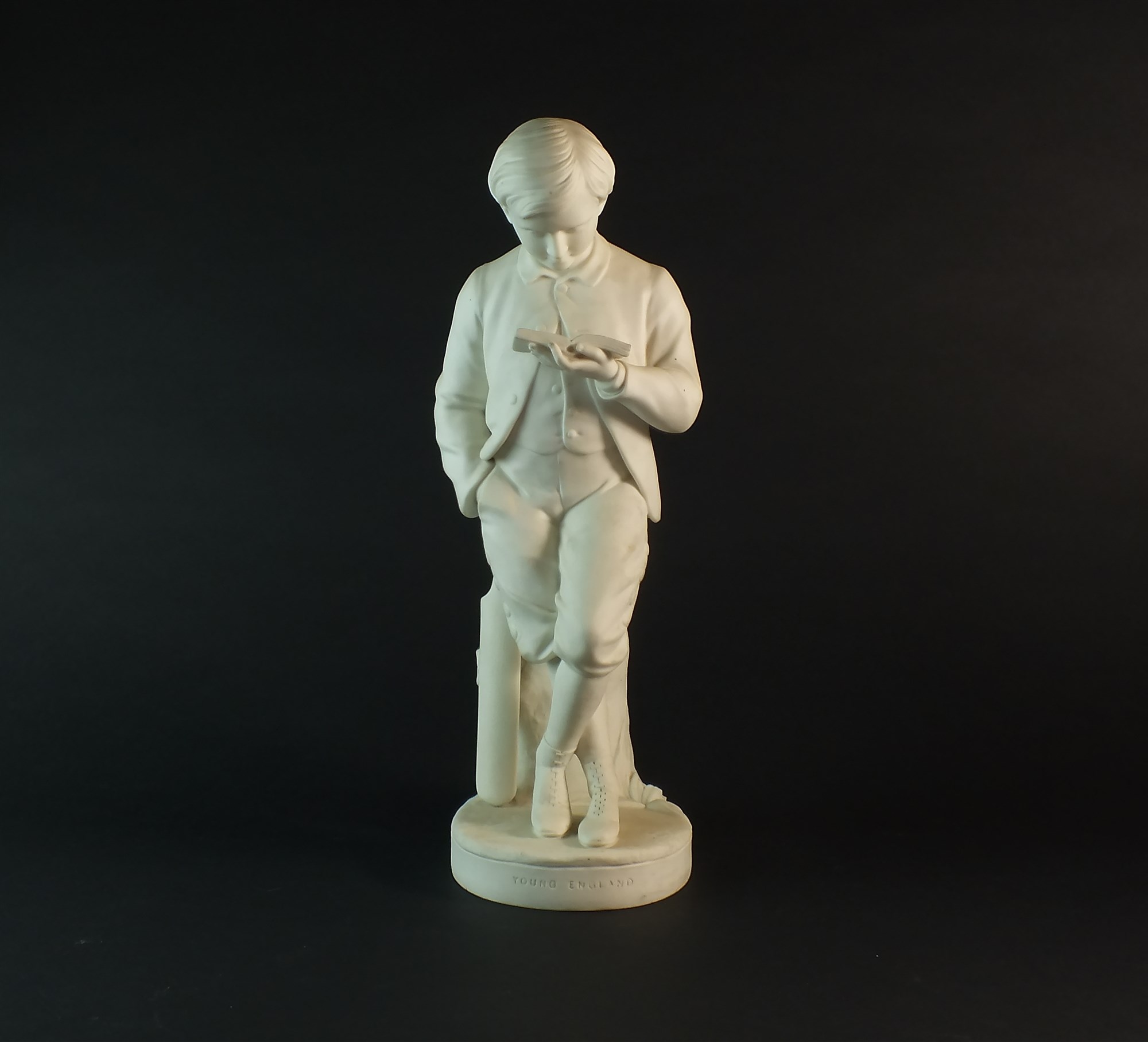 A Copeland parian figure of 'Young England'