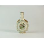 A Royal Worcester moon flask