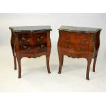 Pair of Italian Bedside Cabinets