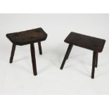 Two vernacular stools